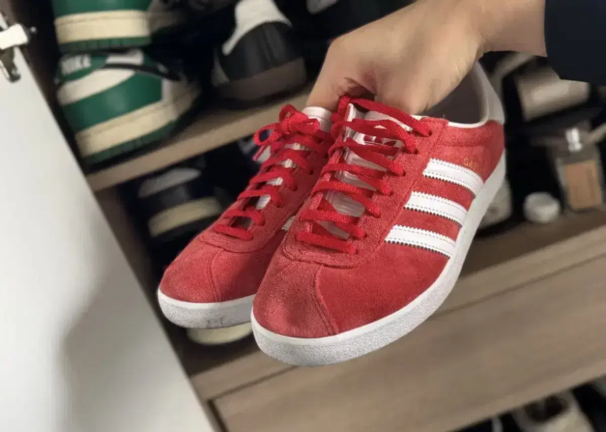 아디다스 가젤 레드 240 (W) Adidas Gazelle OG Red